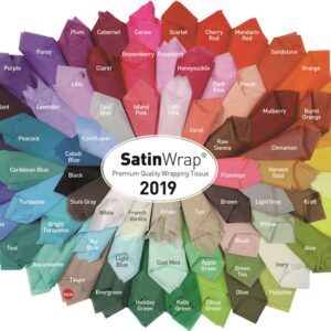 Satin Wrap Color Tissue Paper 15 x 20