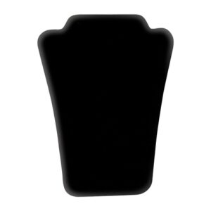 Padded Cardboard Black Velvet Necklace Stand