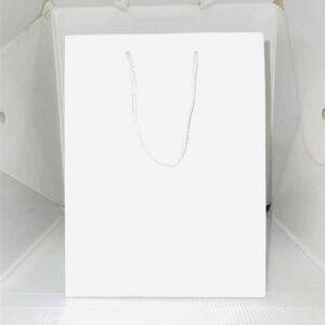 8 x 4 x 10 Matte White Eurotote