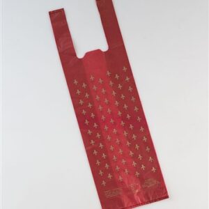 #1 Burgundy Fleur De Lis